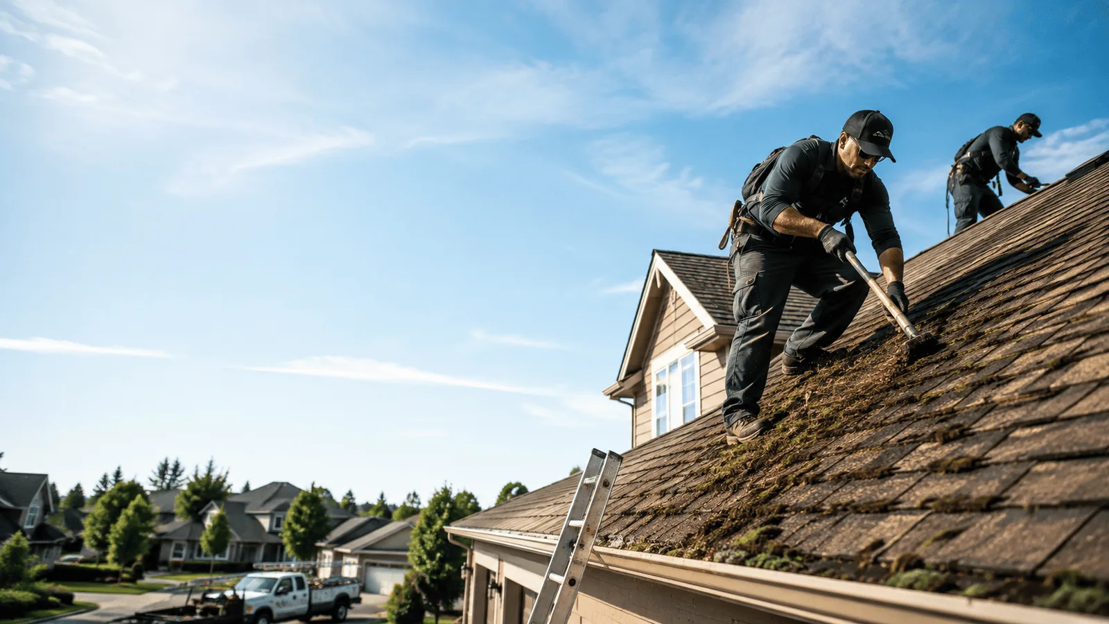 Roof Moss Removal in Mount Gilead, OH near me